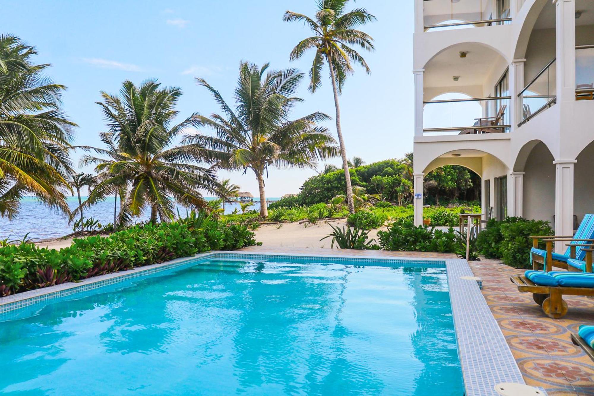 Blue Water Beach Villas San Pedro  Kamer foto